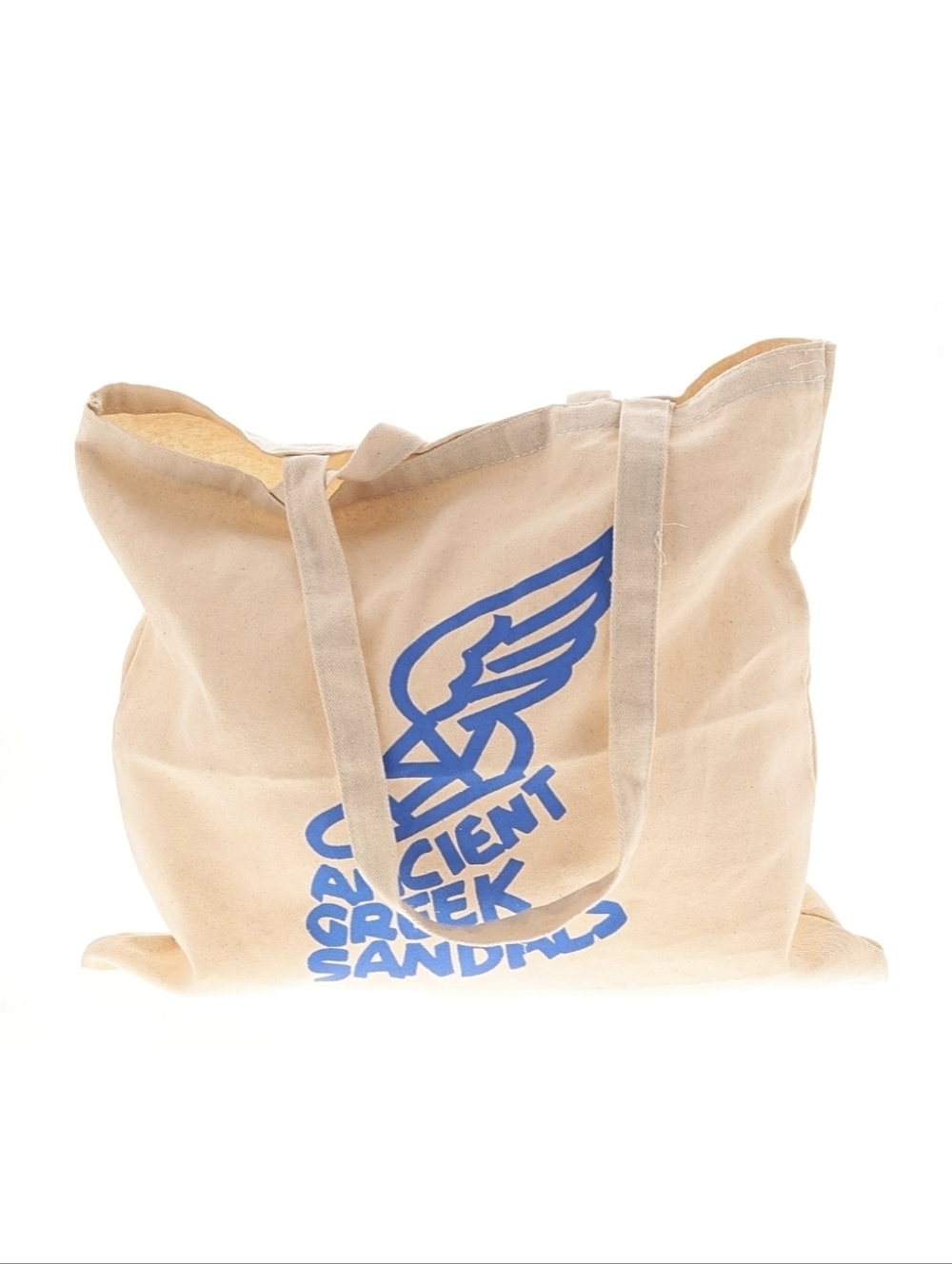 Ancient Greek Sandals Canvas Tote NWOT